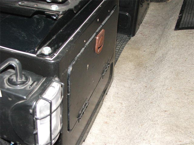 Geschlossener Schuhschrank